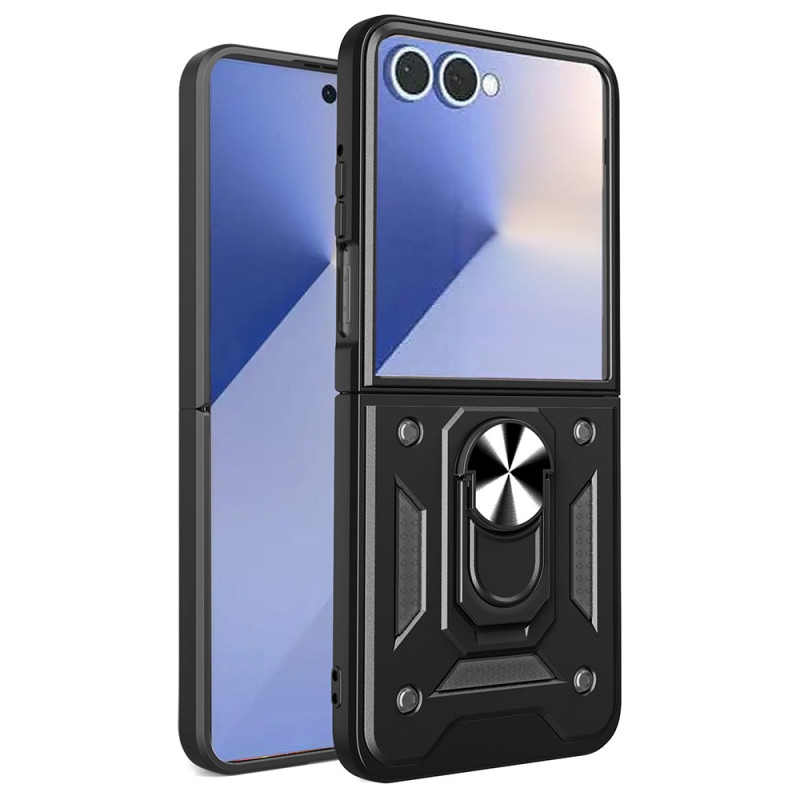 Samsung Galaxy Z Flip 7 kamerakotelo Slide Cover ja Mount Ring - kiinnitysrengas