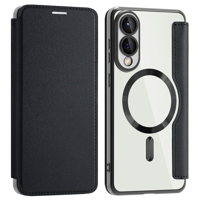Flip Cover Samsung Galaxy S25 Edge MagSafe Yhteensopiva RFID-sulkujen kanssa