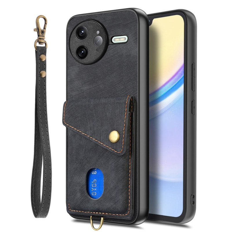Poco F7 Ultra 5G Retro Tyyli
Suojakuori
, jossa on kortinpidin ja jalusta