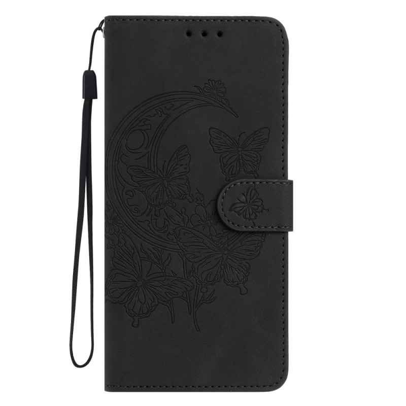 Honor Magic 7 Lite / X9c Perhoset ja kukat Print Suojakuori
