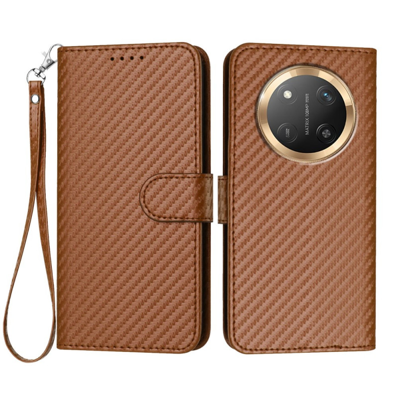 Honor Magic 7 Lite / X9c Hiilikuitu kantolenkki
 suojakotelo
