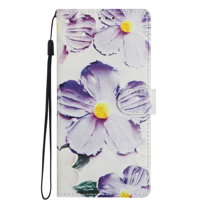 Honor Magic 7 Lite / X9c Violet Pattern Suojakuori