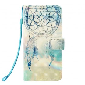Samsung Galaxy S10 Plus Akvarelli Dreamcatcher kotelo