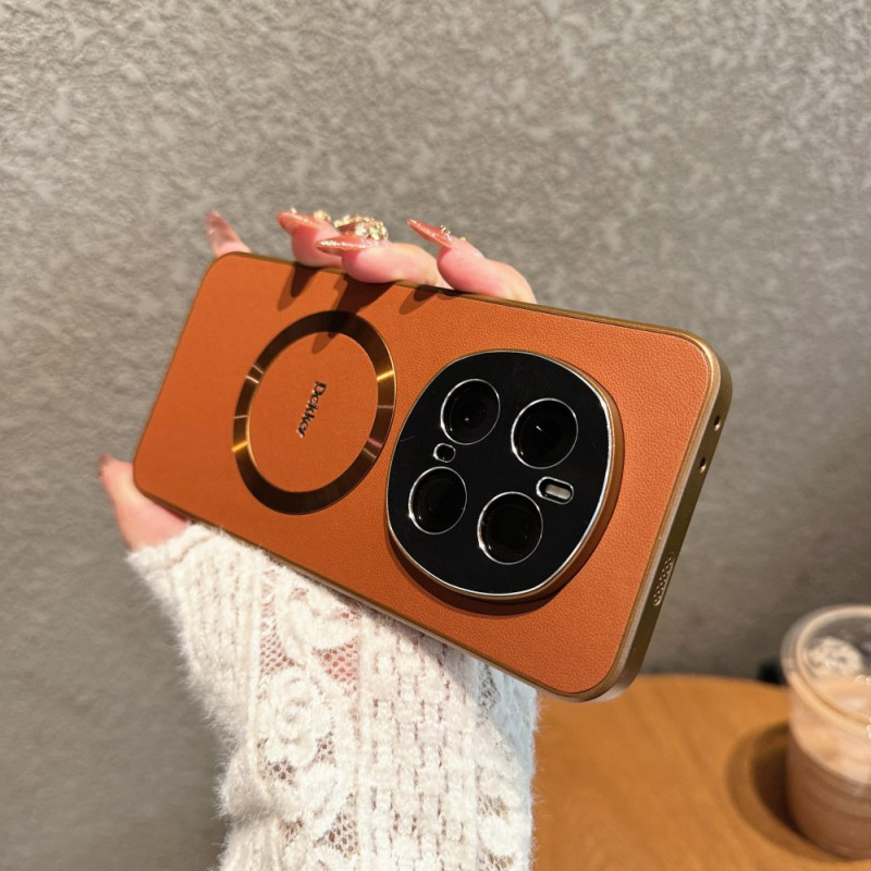 Honor Magic 7 Pro 5G Nahkatehosteinen MagSafe-yhteensopiva suojakuori