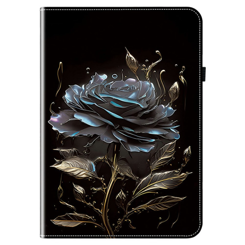 Tyylikäs suojakotelo Samsung Galaxy Tab S10 FE Plus vaaleanpunainen musta