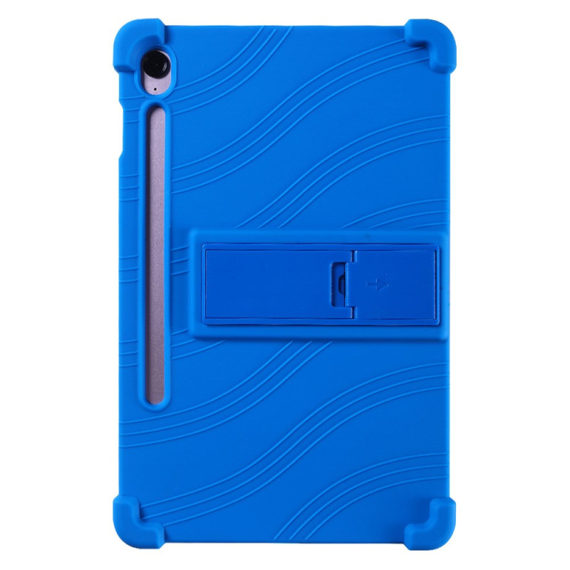 Samsung Galaxy Tab S10 FE Plus Silikoni suojakuori
 jalustalla