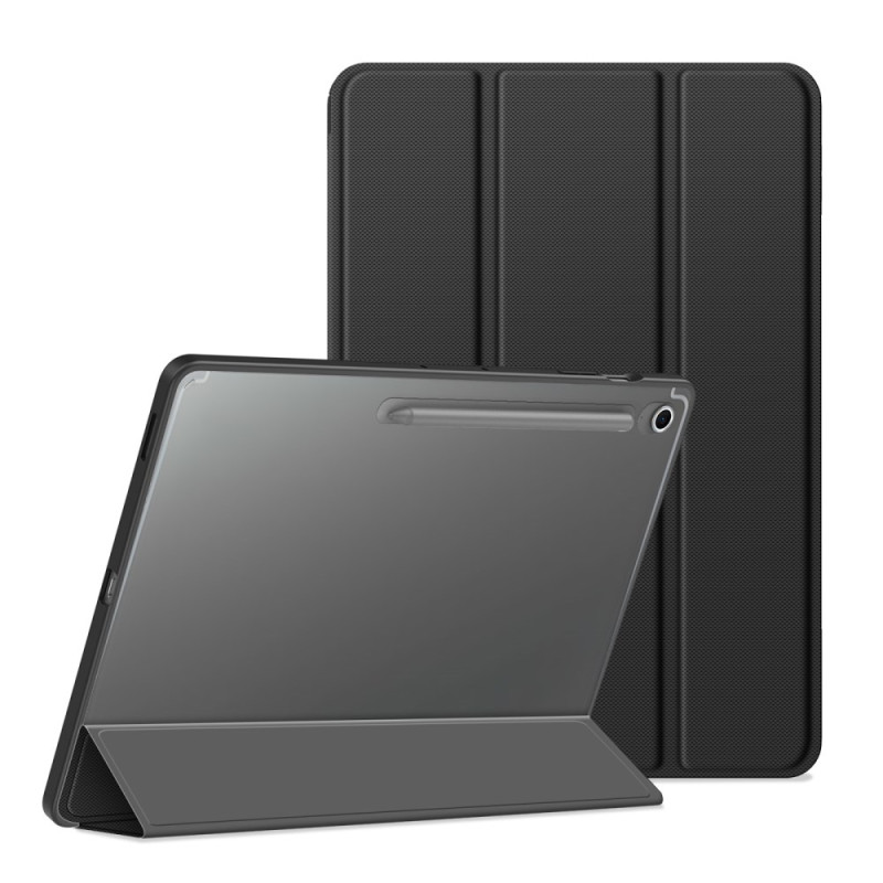 Smart Suojakuori
Samsung Galaxy Tab S10 FE Plus Kolme läppää läpinäkyvä takana