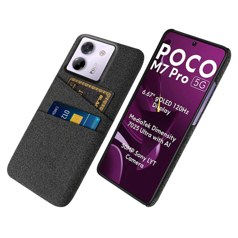 Suojakuori
 Poco M7 Pro 5G Kangaskorttikotelo
