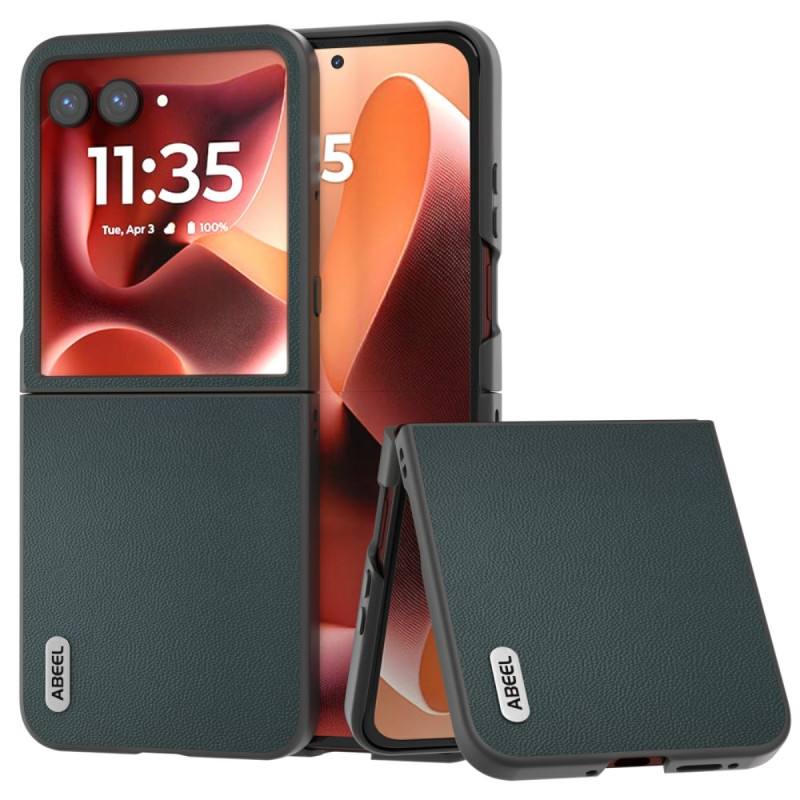 Kansi Motorola Razr 60 Ultra Aito nahka ABEEL