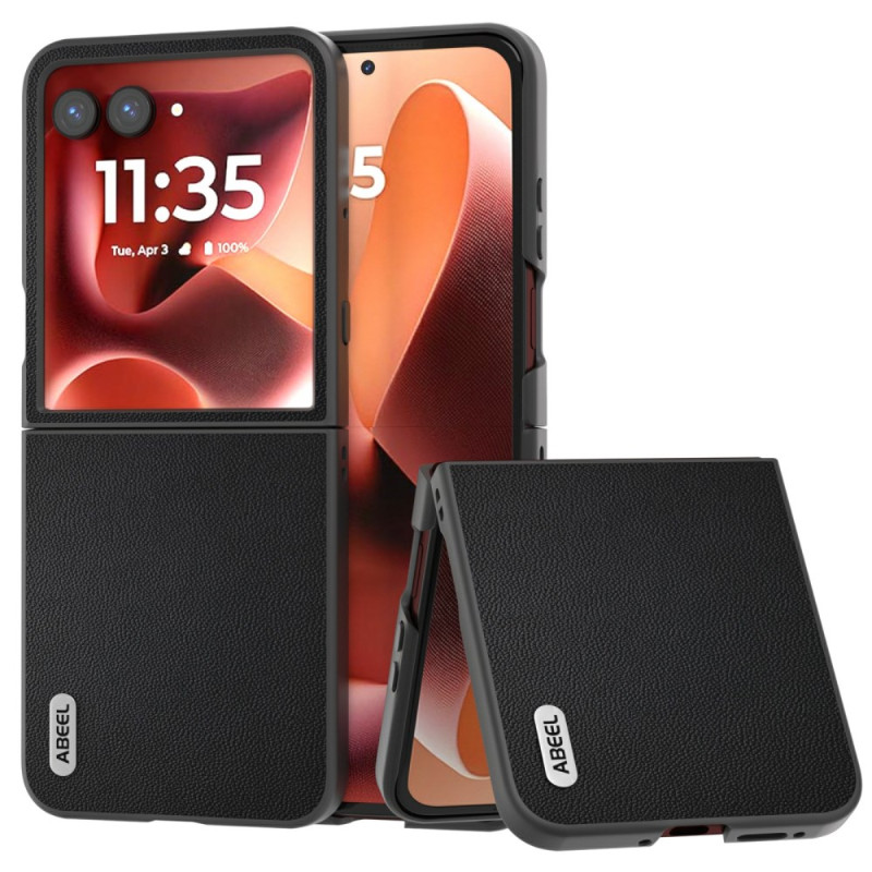 Kansi Motorola Razr 60 Ultra Aito nahka ABEEL