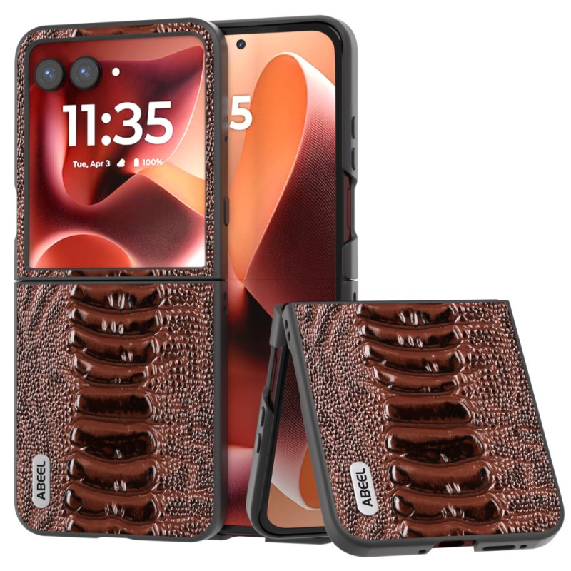 Suojus Motorola Razr 60 Ultra Krokotiili
 Texture Nahka
