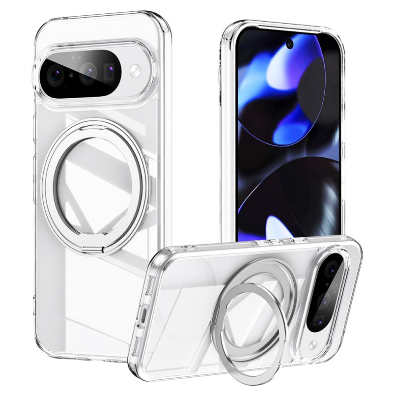 Google Pixel 10 / Pixel 10 Pro MagSafe-yhteensopiva suojakuori
, jossa on 360° pyörivä tuki