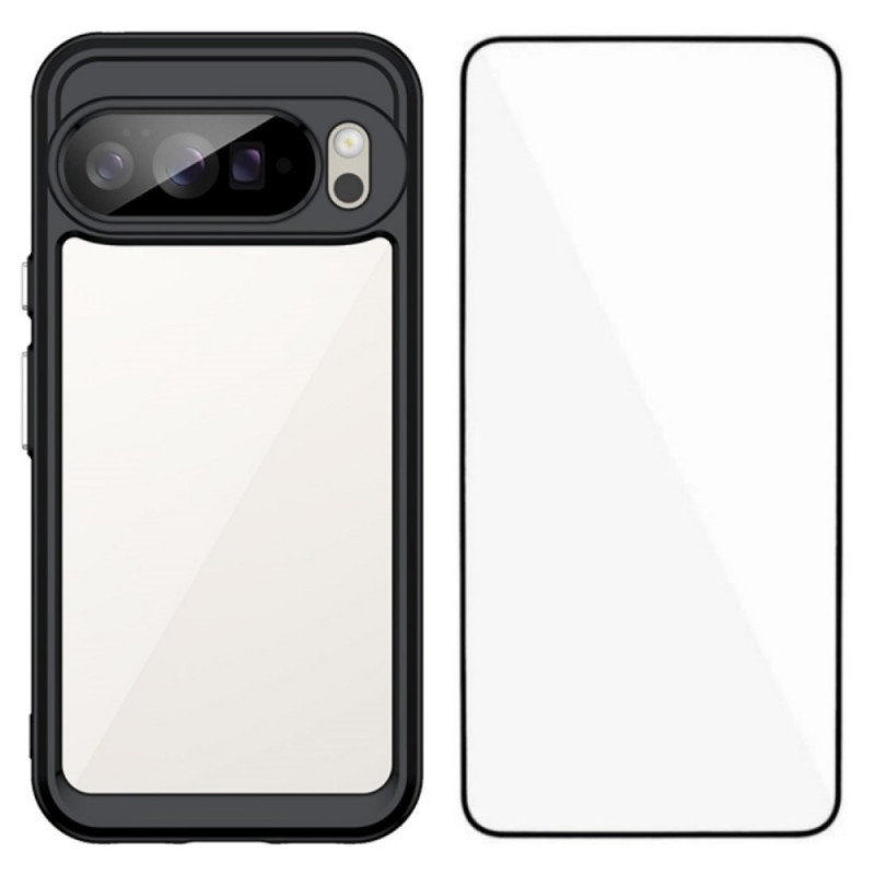 Google Pixel 10 Pro XL hybridi suojakuori
, jossa on panssarilasi
näytönsuojus