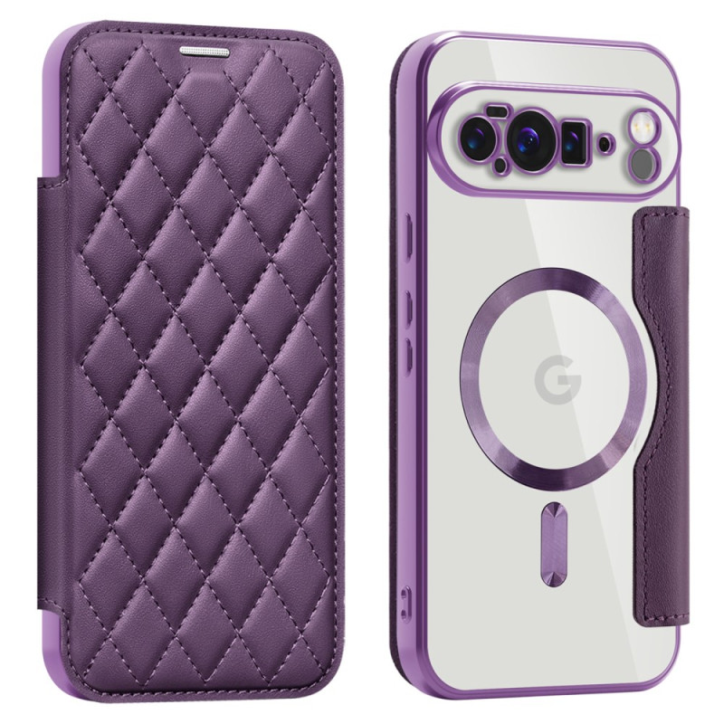 Flip Cover Google Pixel 10 Pro XL Yhteensopiva MagSafe Pehmustettu