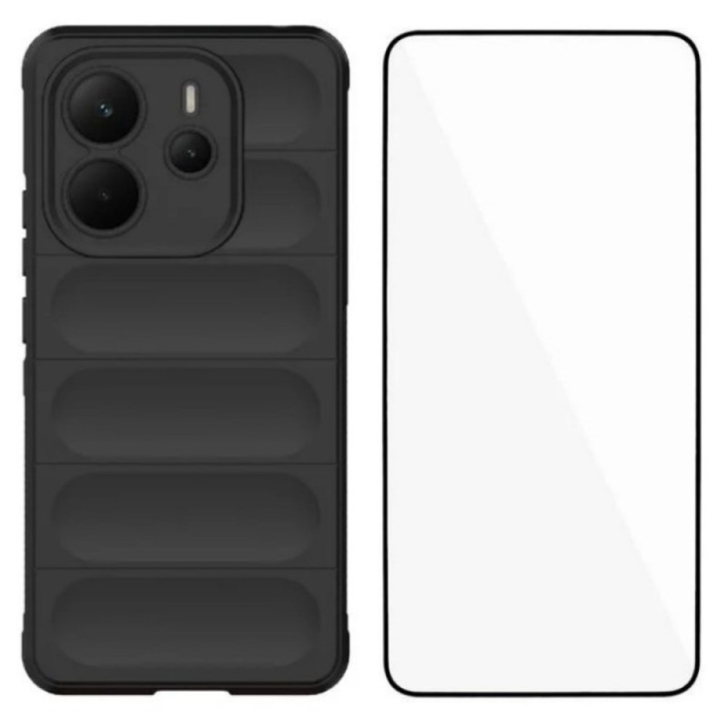 Xiaomi Redmi Note 14 4G liukumaton suojakuori
, jossa on panssarilasi
näytönsuojus