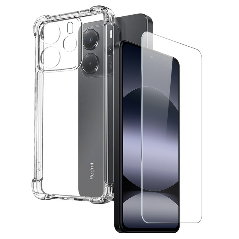 Xiaomi Redmi Note 14 4G läpinäkyvä suojakuori
 panssarilasi
 näytönsuojus