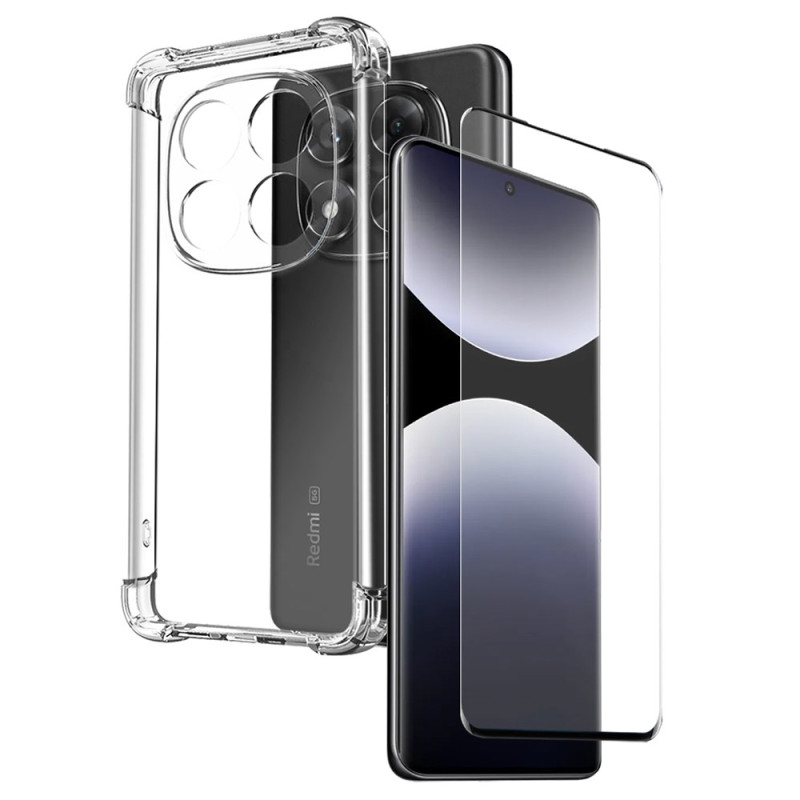 Xiaomi Redmi Note 14 Pro 4G Läpinäkyvä
 Suojakuori
 panssarilasi
 näytönsuojus