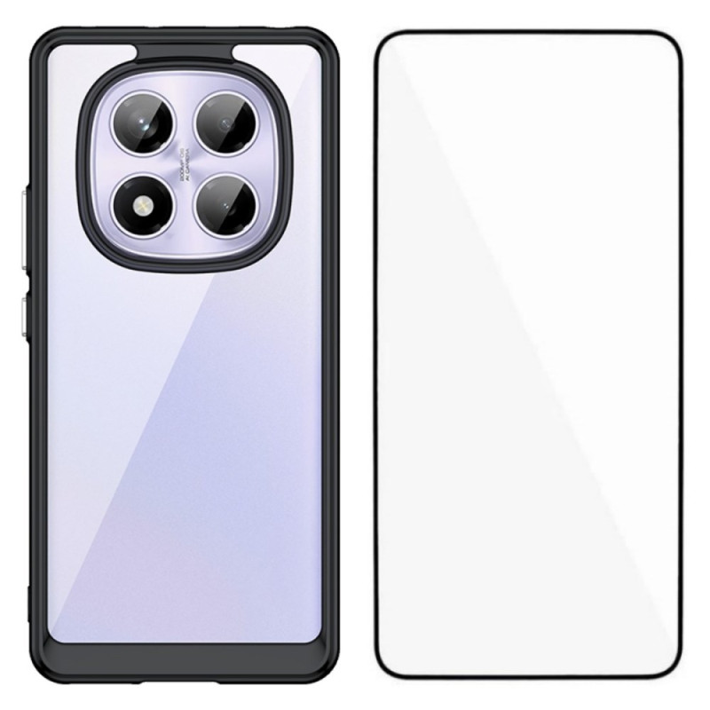 Xiaomi Redmi Note 14 Pro 4G Hybridikotelo, jossa on panssarilasi
oleva suojalasi