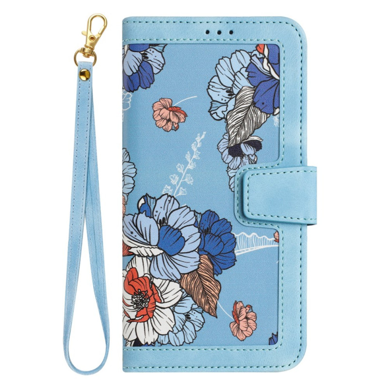 HOusse Xiaomi Redmi Note 14 Pro 4G Graafinen Flowers kantolenkki