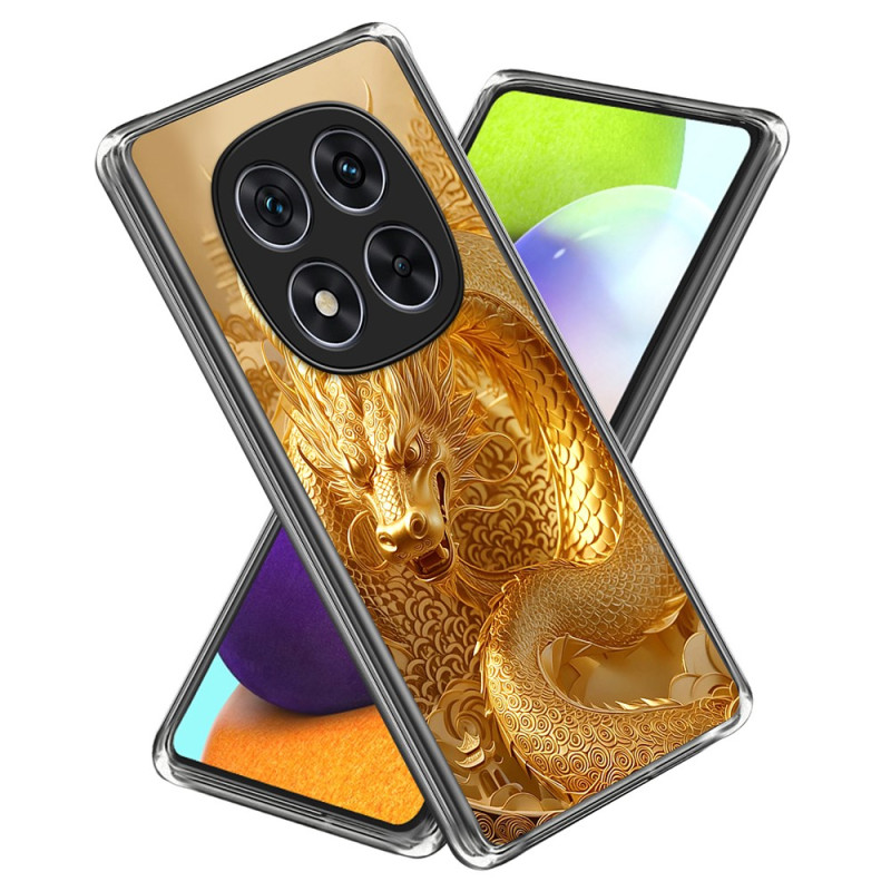 Xiaomi Redmi Note 14 Pro 4G Kultainen lohikäärmekotelo