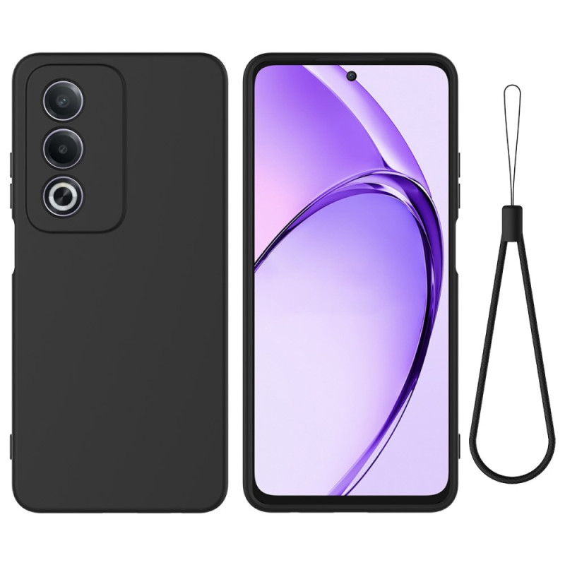 Oppo A80 5G Liquid Silikoni suojakuori
hihnalla