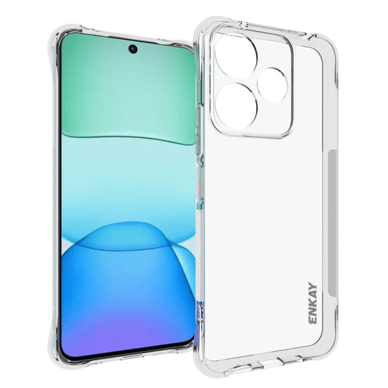 Xiaomi Redmi 13X läpinäkyvä vahvistettu suojakuori