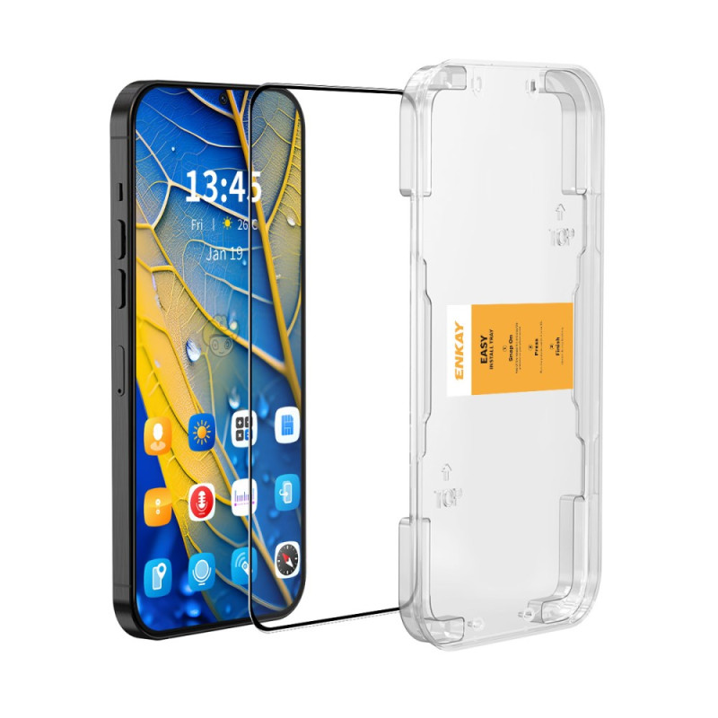 Panssarilasi
 näytönsuoja Xiaomi Redmi 13X kanssa asennustyökalu