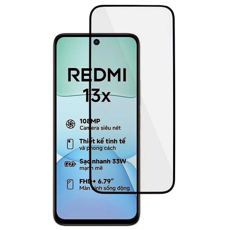 Xiaomi Redmi 13X Integral panssarilasi
näytönsuojus