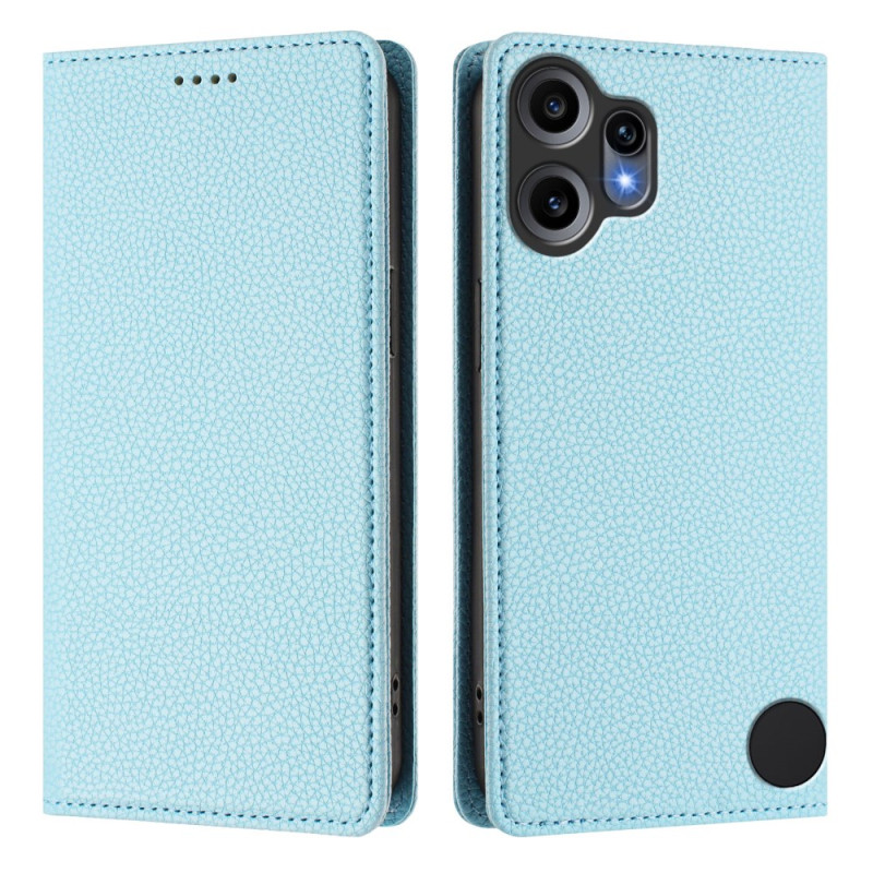 Flip Cover Nothing CMF Phone 2 Pro Protection RFID Texture Litchi