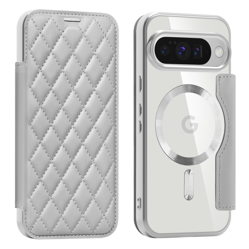 Flip Cover Google Pixel 10 / 10 Pro Yhteensopiva MagSafe Pehmustettu