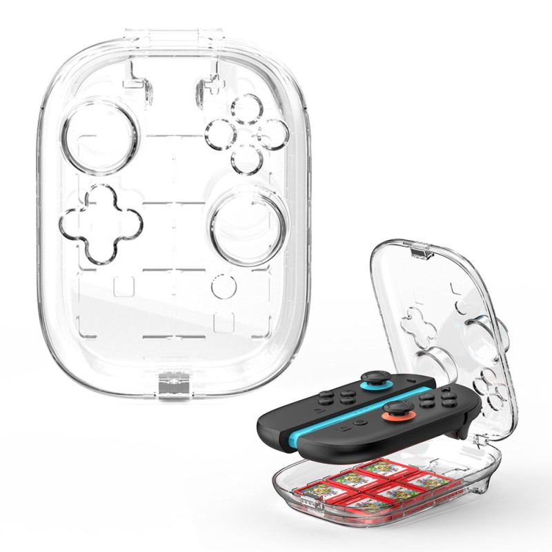 Suojakotelo Nintendo Switch 2 Joy-Con -ohjaimille Läpinäkyvä