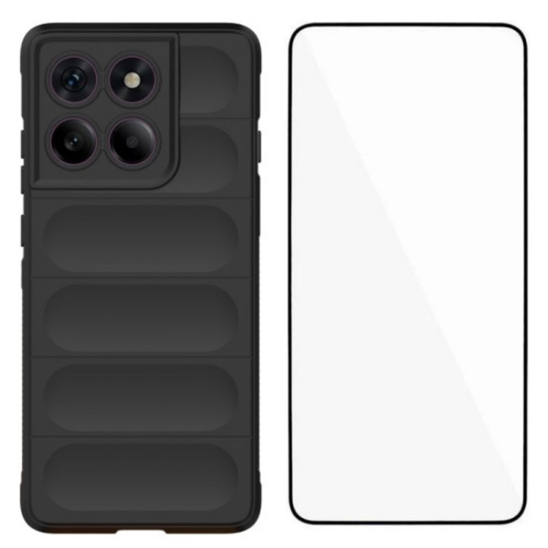 Motorola Edge 60 Pro liukumaton suojakuori
, jossa on panssarilasi
näytön suojakalvo