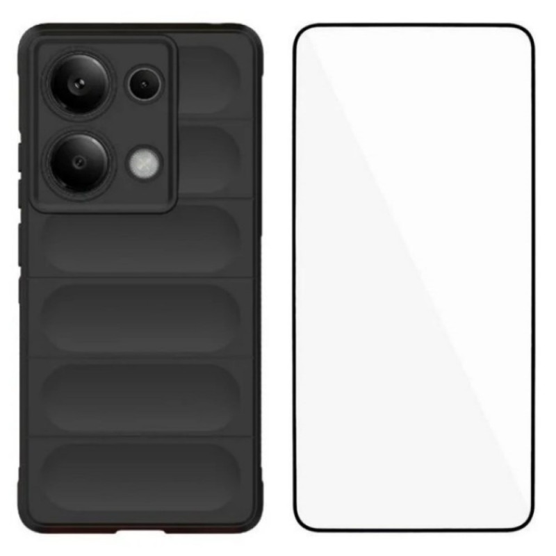 Xiaomi Redmi Note 14S liukumaton suojakuori
, jossa on panssarilasi
näytönsuojus