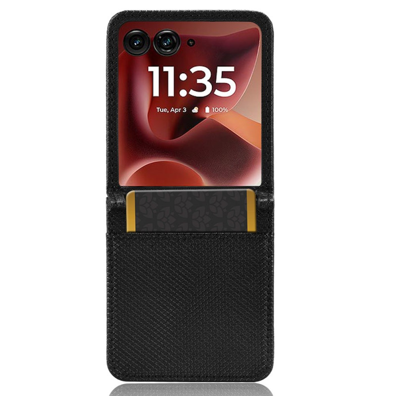 Kansi Motorola Razr 60 Ultra Leather Texture -nahkamainen
kansi