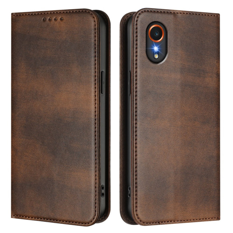 Flip Cover Samsung Galaxy Xcover 7 Vintage Tyyli
RFID-suojaus