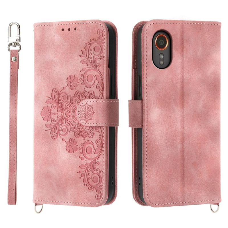 Samsung Galaxy Xcover 7 Lace Suojakuori
kantolenkki
ja olkahihna kanssa