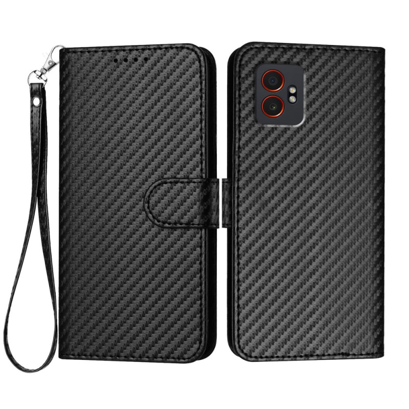 Samsung Galaxy XCover 7 Pro Hiilikuitu suojakuori
