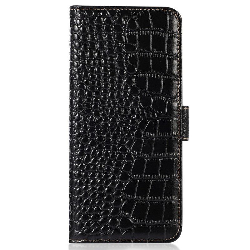 Samsung Galaxy XCover 7 Pro krokotiili tekstuuri nahka suojakotelo
