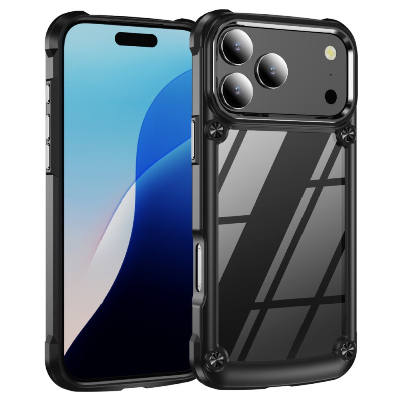 iPhone 17 Pro Max Hybride läpinäkyvä suojakuori