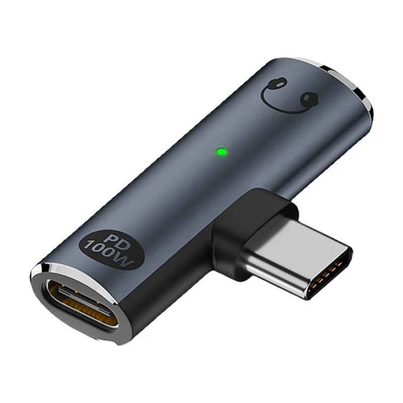 C-tyypin 3,5 mm:n audiosovitin ja PD 100W latauslaite