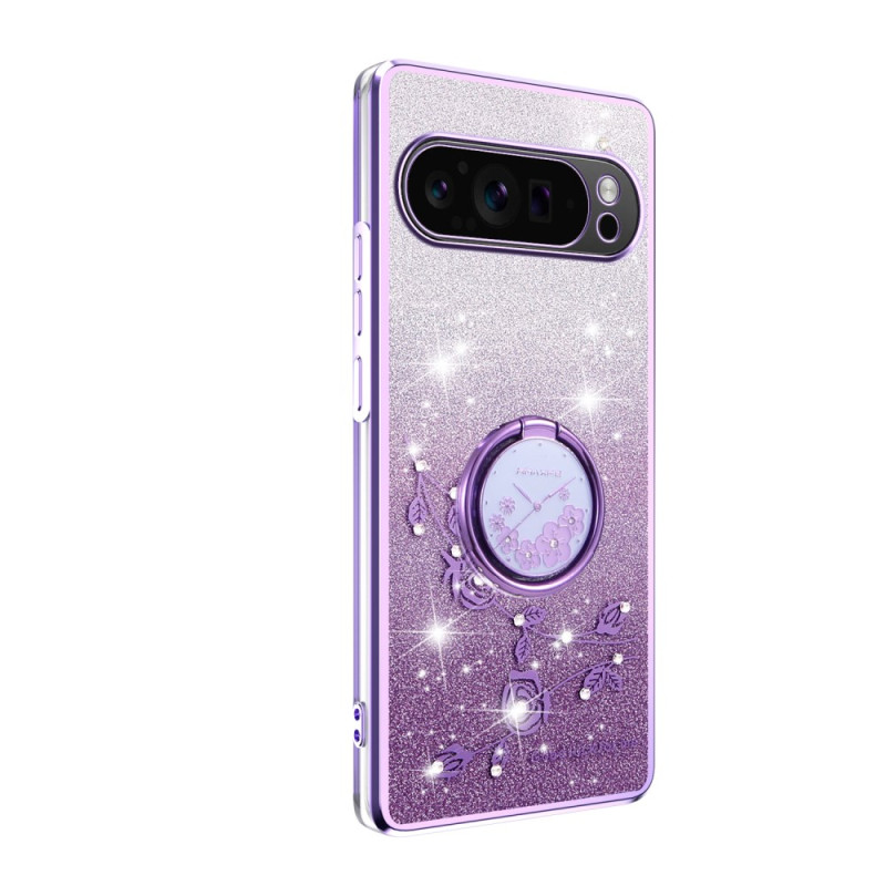 Google Pixel 10 / 10 Pro Kova suojakuori
 Strass ja tukirengas KADEM