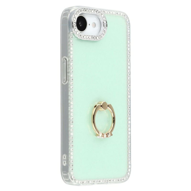 iPhone 16E Kova suojakuori
Ring-tuki ja Strass Border