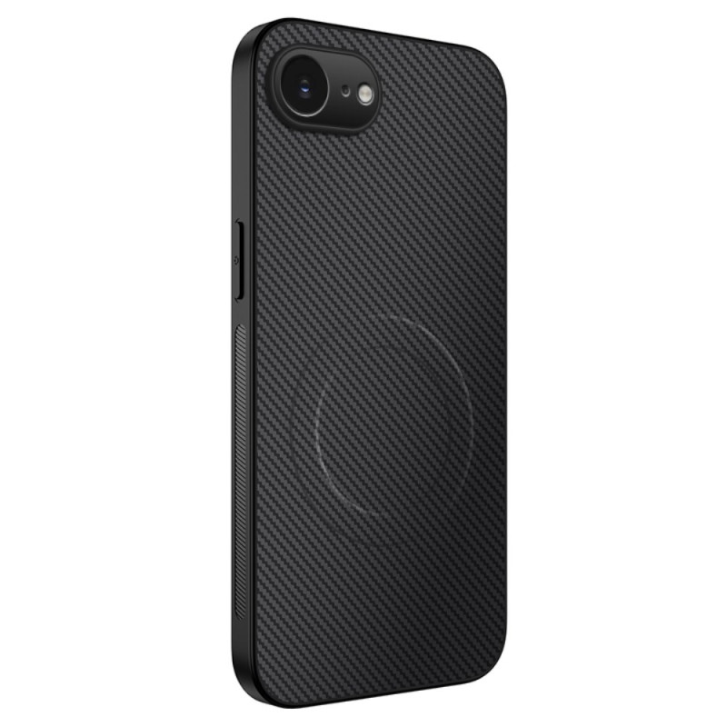 iPhone 16E suojakuori
yhteensopiva MagSafe Carbon Fibre Texture kanssa