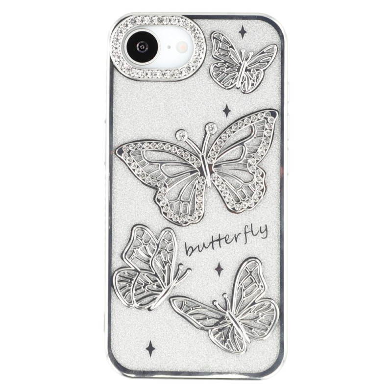 iPhone 16E Suojakuori
3D perhoset Strass