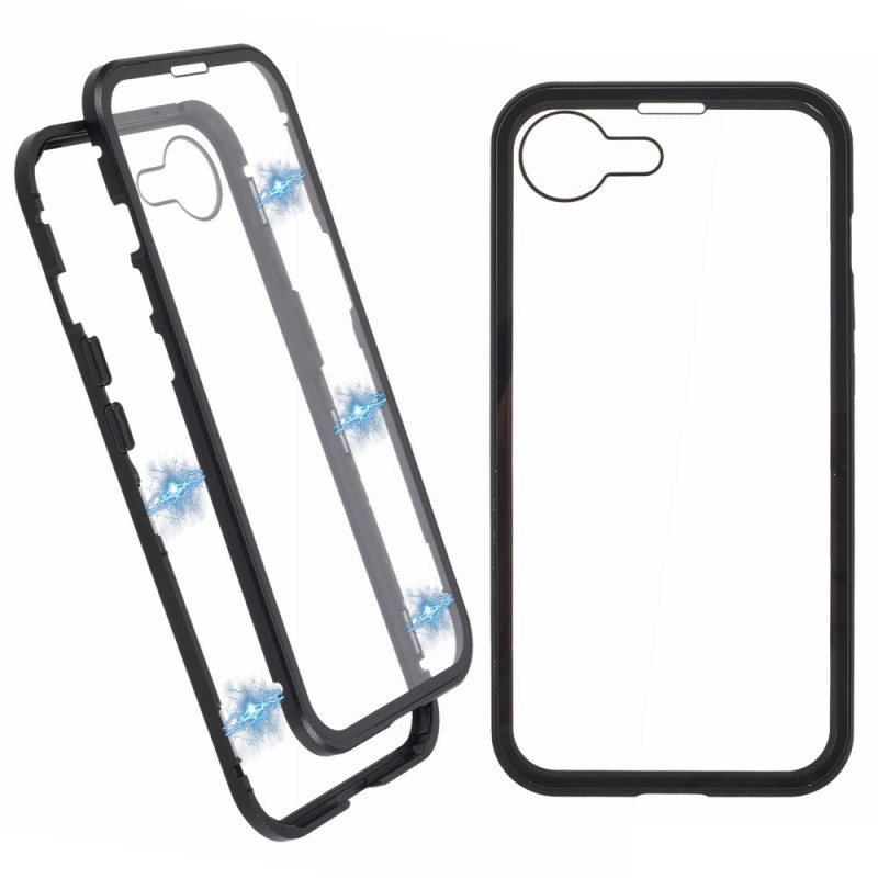 iPhone 16E panssarilasi
ja metallikotelo