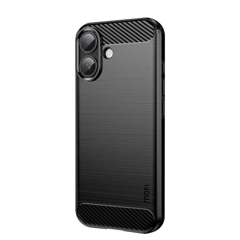 Harjattu hiilikuitu iPhone 17 suojakuori
