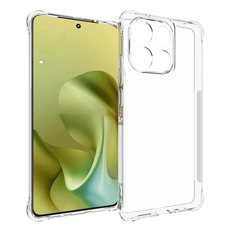 Moto G86 5G läpinäkyvä vahvistettu suojakuori
