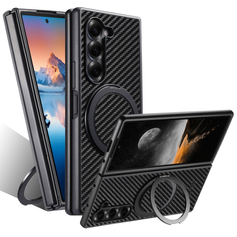 Samsung Galaxy Z Fold 7 magneettinen suojakuori
 tukirenkaalla SUTENI SUTENI