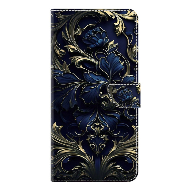 Honor 400 Sininen kukka Design Suojakuori
