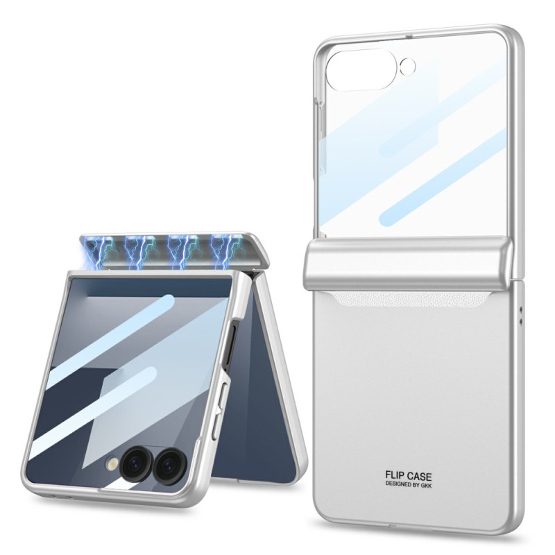 Samsung Galaxy Z Flip 7 5G magneettinen sarana Protector ja näytönsuojain elokuva suojakotelo